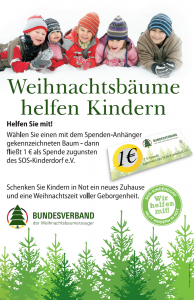 Weihnbaumaktion SOS-Kinderdorf